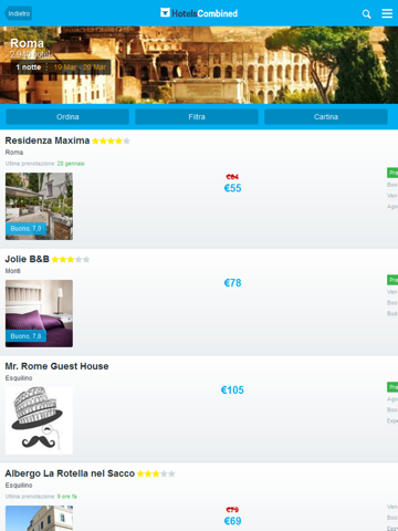 HotelsCombined: Hotel Search screenshot 2