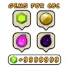 Gems for Clash Of Clans #Count