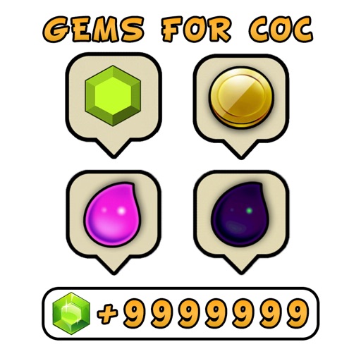 Gems for Clash Of Clans #Count