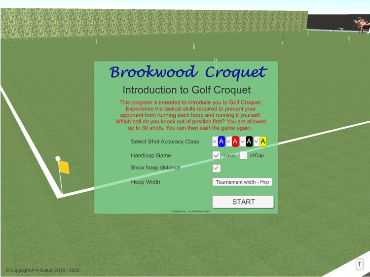 Golf Croquet Intro