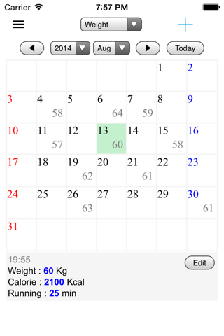 Health Fitness Diary - náhled