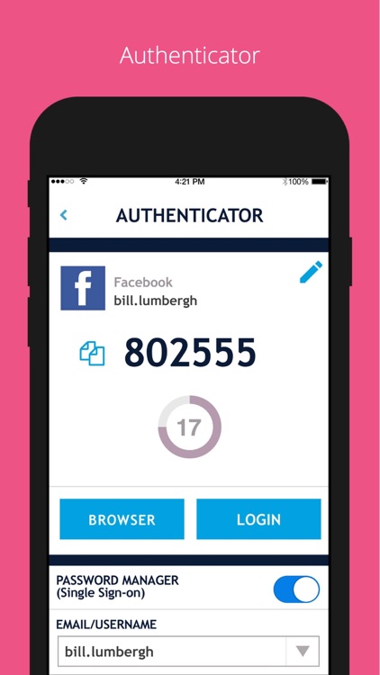 SAASPASS Authenticator 2FA MFA screenshot-4