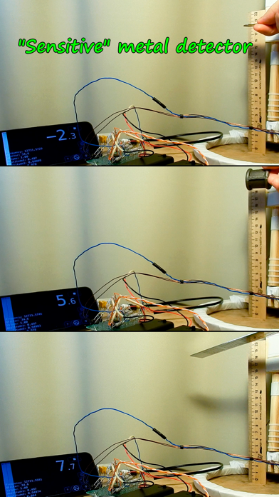 DIY Metal Detector (Au,Ag,Fe) screenshot 4