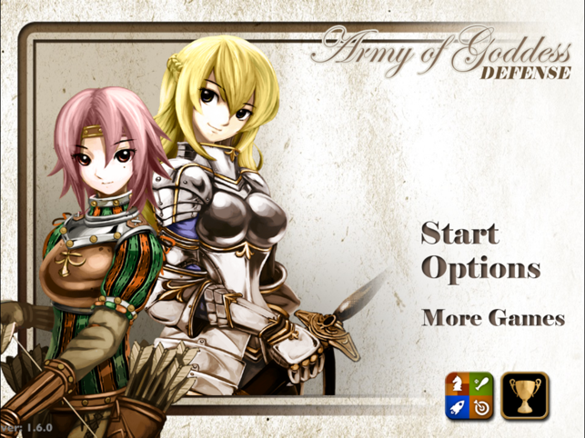 Army of Goddess Defense, game for IOS