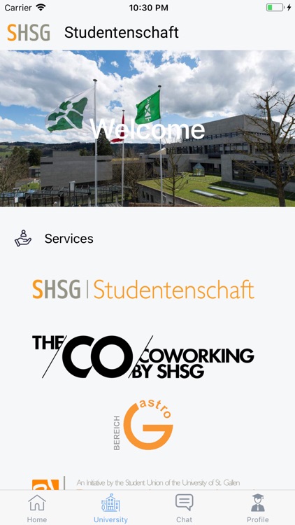 Sharing CampusApp - St. Gallen