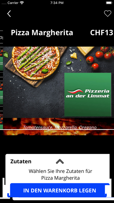 Pizzeria an der Limmat screenshot 2