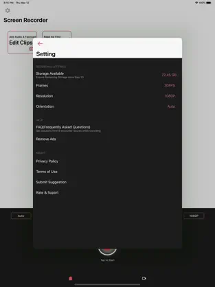 Screenshot 4 Grabar Pantalla Mobizen Record iphone