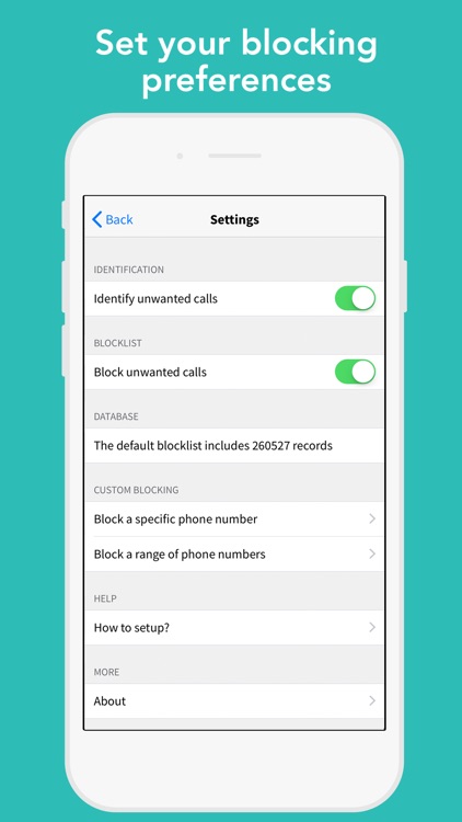 CallBlocker - Bulk block calls