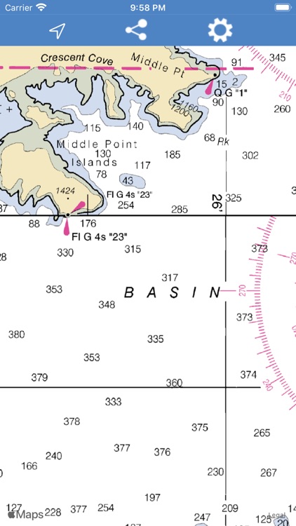 Lake Mead Boating Charts screenshot-3