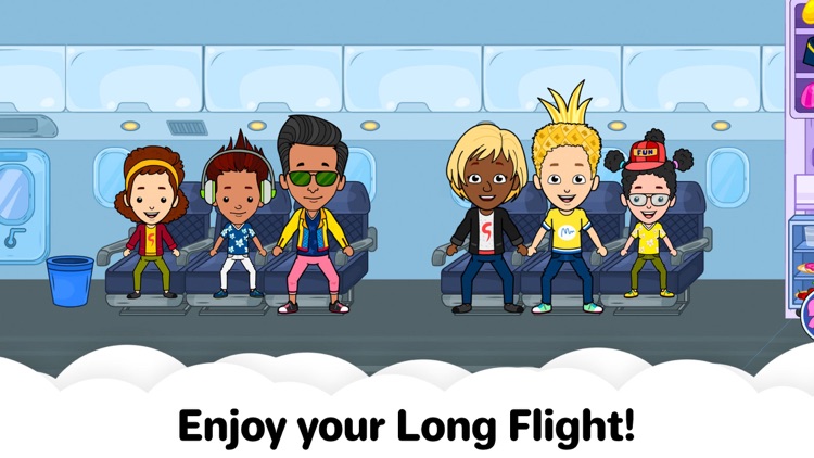 My Tizi Town – Airplane Games