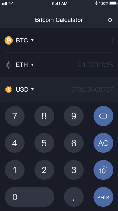 Bitcoin Calculator & Converter screenshot 2