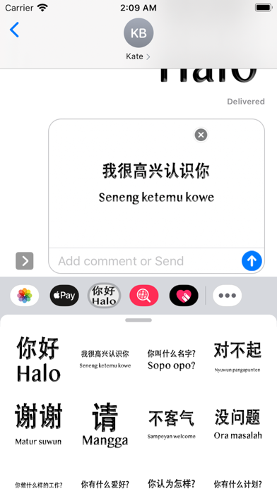 Javanese Chinese Stickers screenshot 3