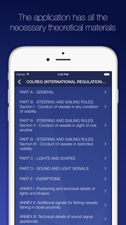 Vessel lights–cards COLREGs-72 screenshot-4