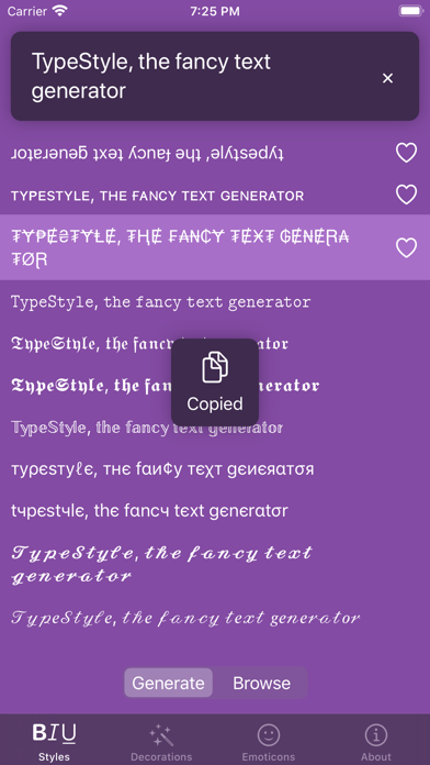 TypeStyle screenshot 2