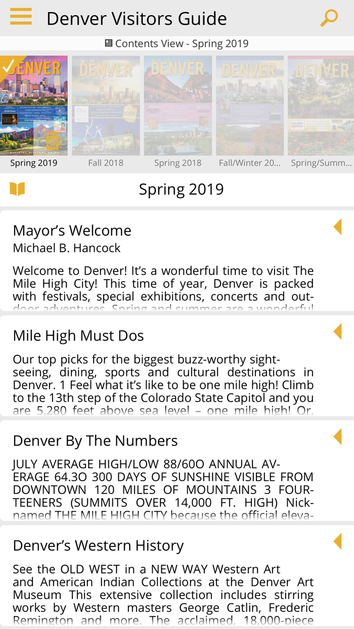 Denver Visitors Guide
