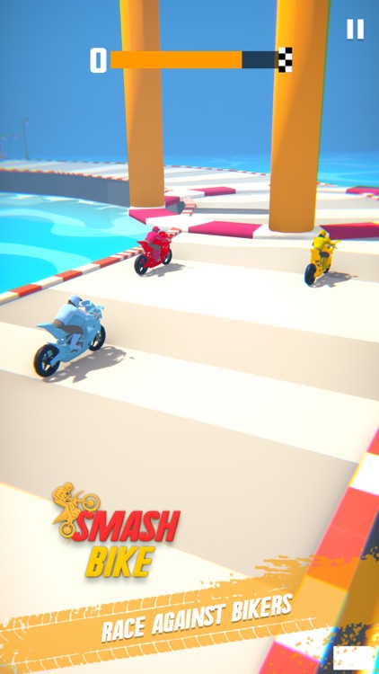 Super Bikes Crash Racing