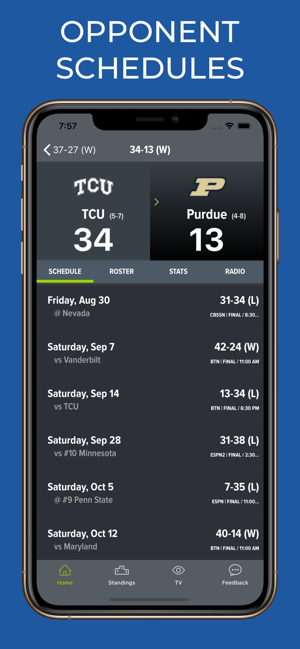 TCU Football Schedules(圖8)-速報App