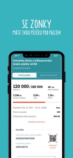 Zonky.cz: Půjčka a investice(圖3)-速報App