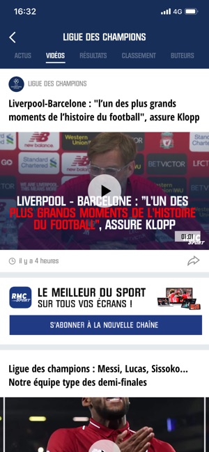 RMC Sport News - Actu Foot(圖2)-速報App