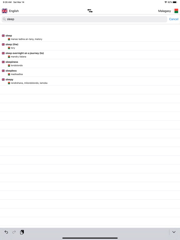 【图】Malagasy-English Dictionary(截图3)