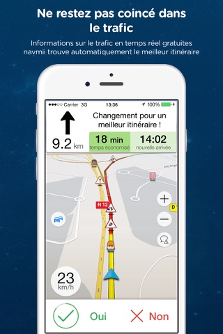 Navmii Offline GPS Portugal screenshot 2