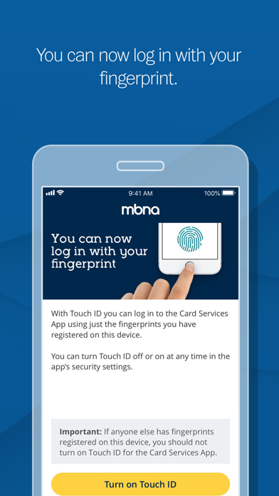 Mbna Card Services App By Mbna Limited Ios United Kingdom