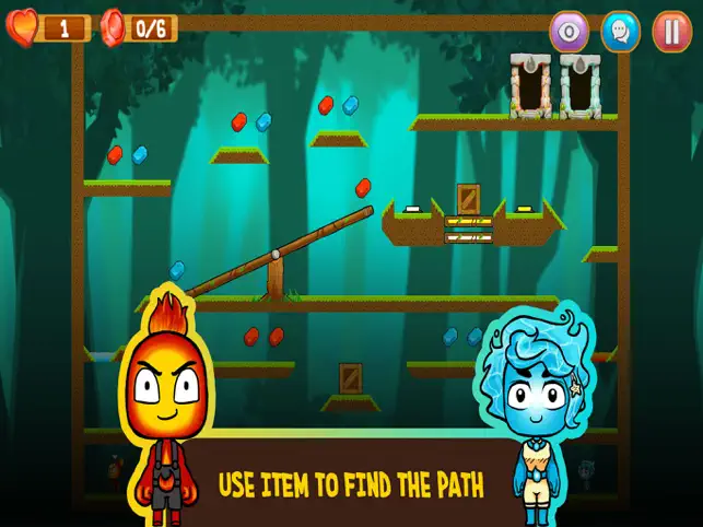 Captura de Pantalla 1 El Fuego y El Agua:Online Coop iphone