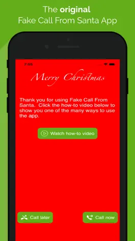 Game screenshot Fake Call From Santa mod apk