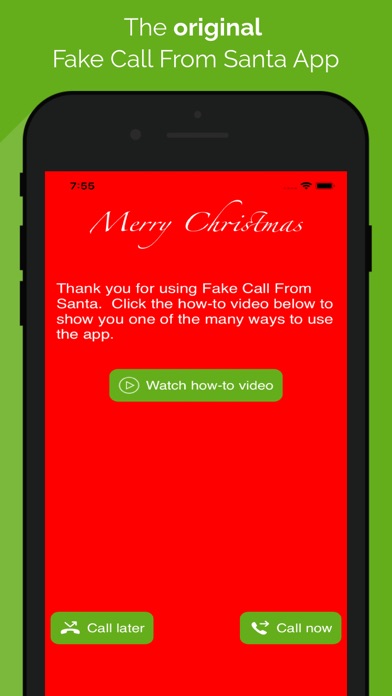 Fake Call From Santa screenshot 1