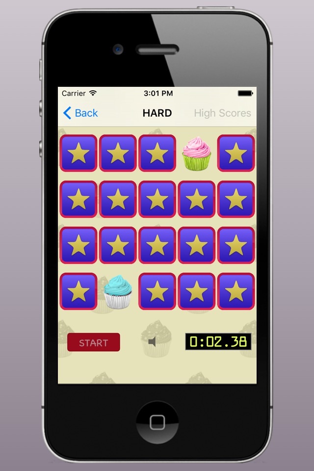 Cupcakes Matching Game 2 screenshot 2