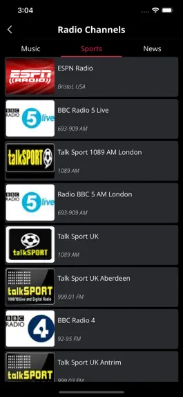 Game screenshot Radio English - Live Sports FM mod apk