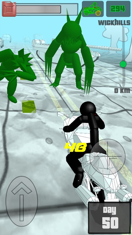 Stickman Zombie: Bike Racing screenshot-9