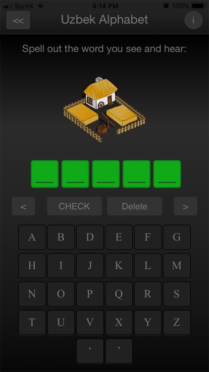 Uzbek Alphabet screenshot-3