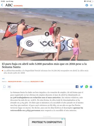Screenshot 2 Diario ABC: Noticias España iphone