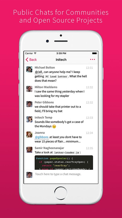 Gitter - Chat for communities