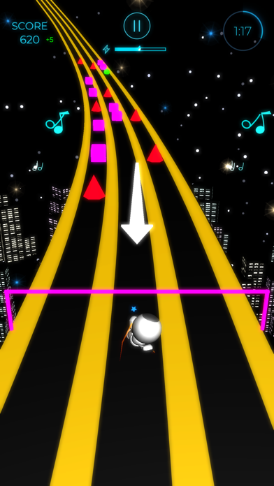 Beat Runner - EDM Music Arcade screenshot 3