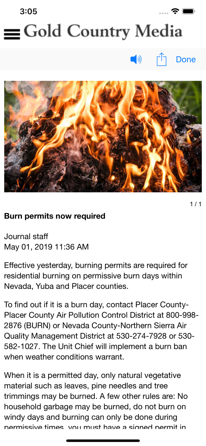 Gold Country Media News