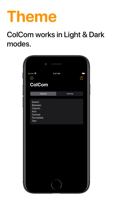 ColCom: Convert Column & Commaのおすすめ画像3