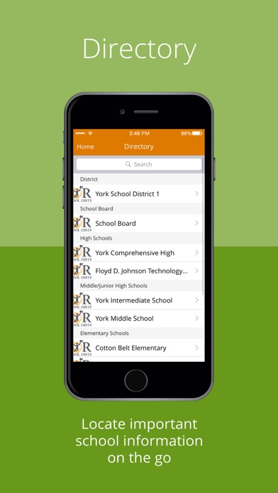 How to cancel & delete York School District 1 from iphone & ipad 3