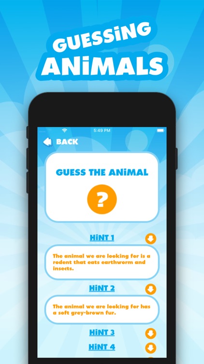 Guessing Animals