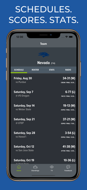 Nevada Football Schedules(圖1)-速報App