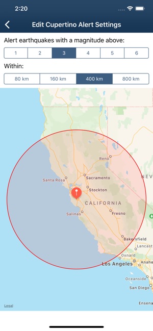 Earthquake Monitor