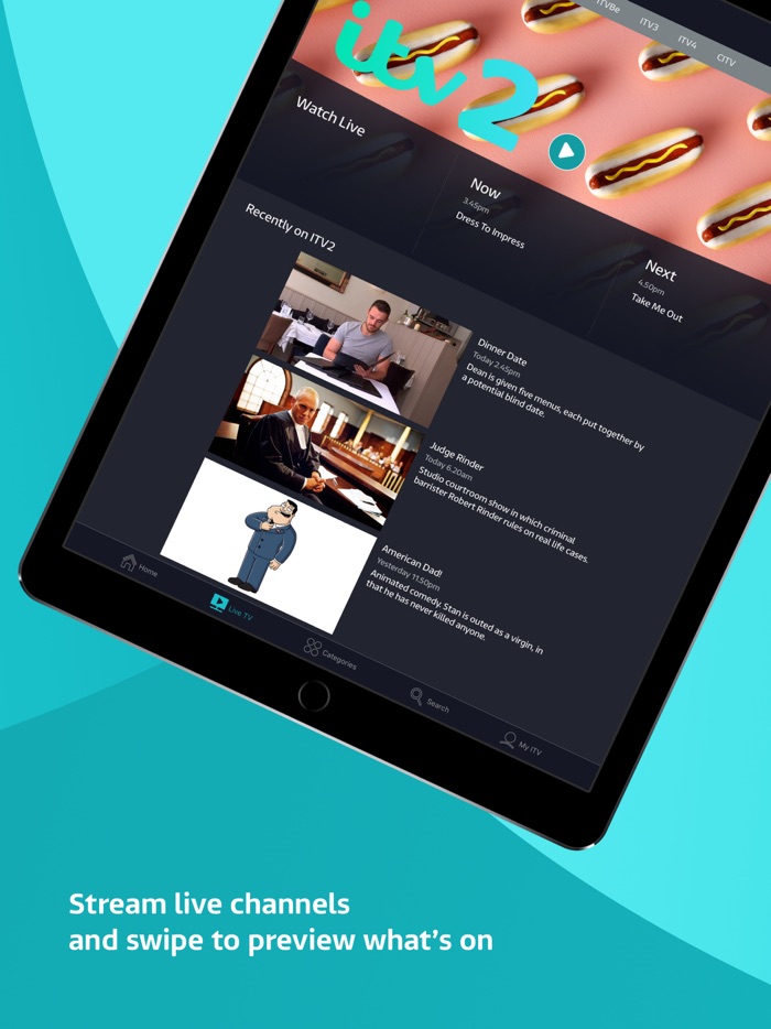 ITV Hub TV Player  Catchup
