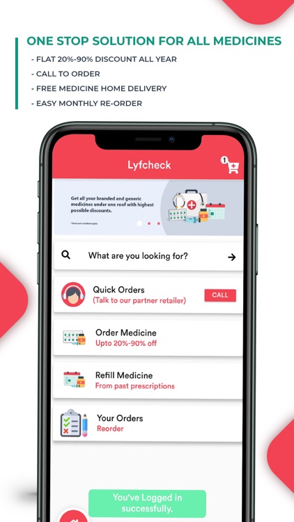 LyfCheck - Delivering Medicine