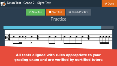 Grade 1-3 Drum Test Practiceのおすすめ画像1
