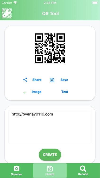 QR Tool - overlay0110