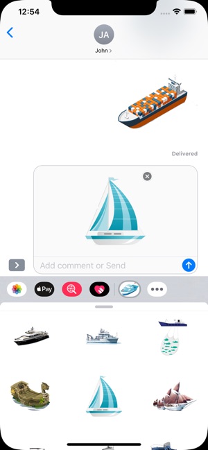 Sailboats Stickers(圖4)-速報App