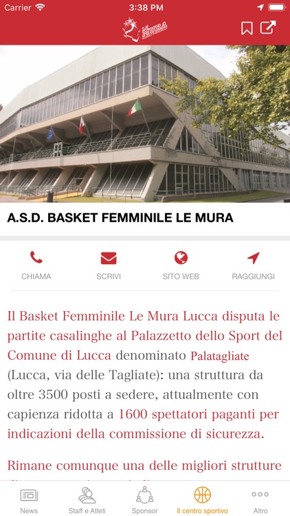 Basket Femminile Le Mura Lucca screenshot-3