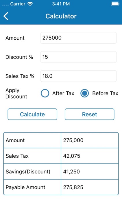 Discount Calculator - SalesTax screenshot-3