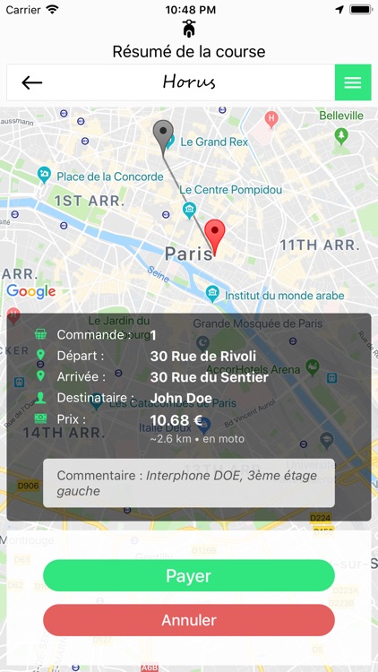 Horus Delivery screenshot-3